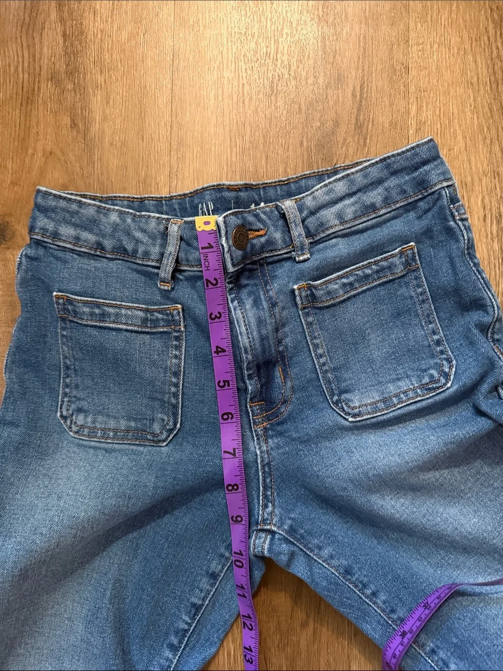 GAP Kids High Rise '70s Flare Jeans Size 14